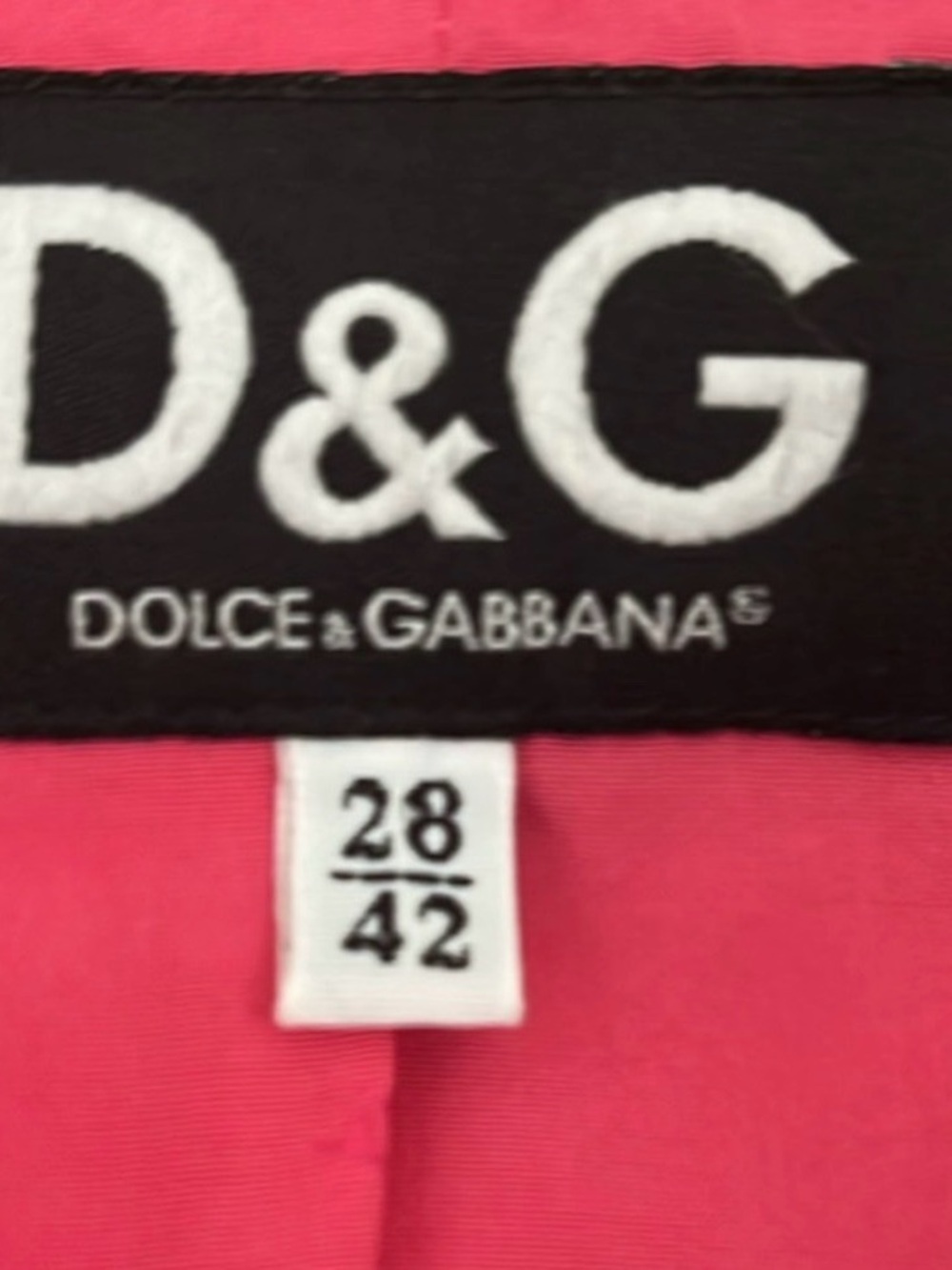 Vintage D&G by Dolce & Gabbana Vibrant Orange Floral Blazer | size 6 - Picture 9 of 16